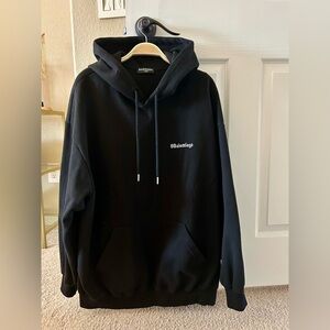 Balenciaga black hoodie